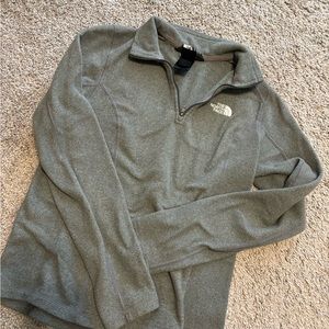 North face quarter zip fleece